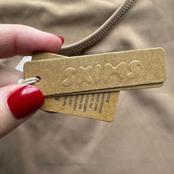 NWT SKIMS Womens Shaping Swim Tank Bikini Top Sienna SW-TNK-0118 Size 2X - Picture 8 of 14